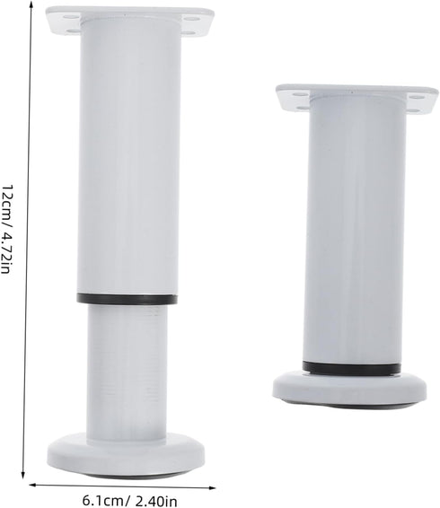 4pcs ARTIBETTER Adjustable Cabinet Legs Leveling Feet for Sofas Tables and Chairs Height Adjusters Easy Installation