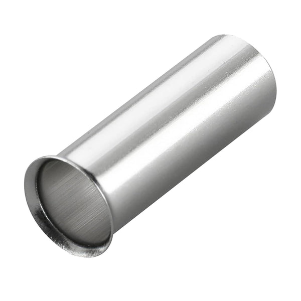 Baomain 100-Pack Copper Crimp Connectors, AWG 10/6mm² Long: 12mm Non-Insulated Ferrule Pin Terminals (EN6012)