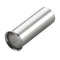 Baomain 100-Pack Copper Crimp Connectors, AWG 10/6mm² Long: 12mm Non-Insulated Ferrule Pin Terminals (EN6012)