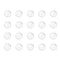 uxcell 5.5mm Solid Round Clear Glass Ball, 500pcs Soda Lime Glass Beads for Boiling Stones