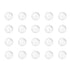 uxcell 5.5mm Solid Round Clear Glass Ball, 500pcs Soda Lime Glass Beads for Boiling Stones