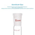 stonylab Glass Connecting Adapter, 90mm from 24/40 Outer Joint to 24/40 Inner Joint for Laboratory Lab Supply