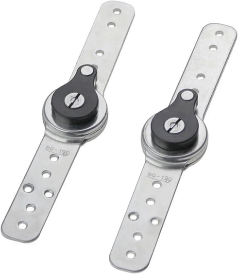AHJRQYP 2Pcs 5 6 7 Catholic(90-180 Adjustment Furniture Hinge Positions fold Chair Modified Ratchet Support Hinge