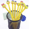 FAMOORE Yellow Duck Creative Expression Gel Ink Pen - Cute Kawaii Black Writing Pens, 8PCS