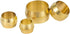 110PCS Brass Compression Fitting Assortment Kit, Tube OD (1/4" 5/16" 3/8" 1/2") Ferrules