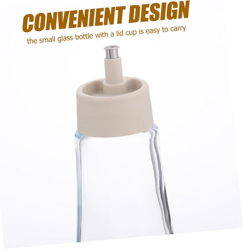 LIFKOME 2-Pack Refillable Glass Mouthwash Dispensers for Safe Use