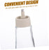 LIFKOME 2-Pack Refillable Glass Mouthwash Dispensers for Safe Use