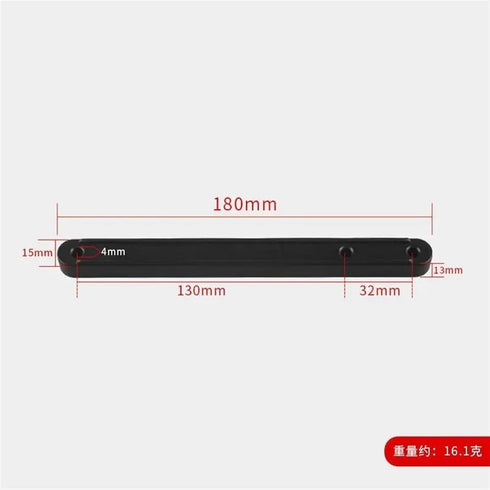 VOTJUPXZ 2PCS/Lot Door(180mm Hardware Full Extension Side Mount Drawer Slides Plastic Slide Rail Guide Bedside Cabinet
