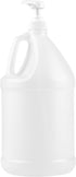 Kitchentoolz 1-Gallon Plastic Jug with Pump Dispenser - Ideal for Liquid Soap, Epoxy Resin, Laundry Detergent, Snow