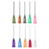 PATIKIL 10 Pcs Blunt Tip Dispensing Needles, 1 Inch Industrial Liquid Dispenser Needle with Luer Lock