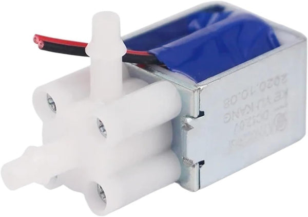 QUHEQIAN 3 Way DC Mini Vacuum Valve NO Type Low Power Small Solenoid