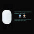 MECCANIXITY Magnetic Stirrer Mixer Stir Bar Rod White 10mm Cylinder Shape PTFE Coating for Laboratory 16Pcs