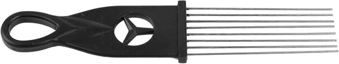 Pipe Cylinder Cleaning Brush, Plastic Stainless Steel Musical Instrument Tool, Black Tube Brush