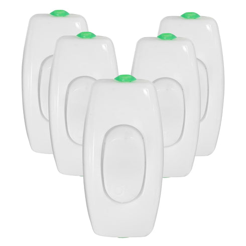 ABOOFAN 5Pcs Compact Lamp Replacement Switches Convenient Inline Switch for Bedside Table