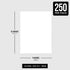 9" 12" 24lb 60lb 90gsm 250 Pack x White Regular Paper Multipurpose Office Paper for Copy, Printing and Writing | Inkjet