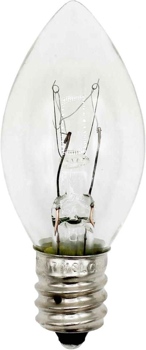 3 Bulbs 3 Pack 3 Creative Hobbies White Auto On Sensor Plug in Night Light Module Includes and Plastic Clips, Great