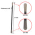 SCOTTCHEN Sanding Sticks Matchsticks, Fine Detailing Sanding Grits 120/180 and 400/800 - 10 Pack