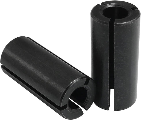 ITROLLE 2PCS 1/2 Inch to 1/4 Inch Router Collet Reduction Sleeve Tool Bit,