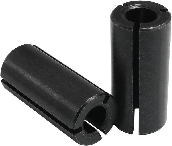 ITROLLE 2PCS 1/2 Inch to 1/4 Inch Router Collet Reduction Sleeve Tool Bit,