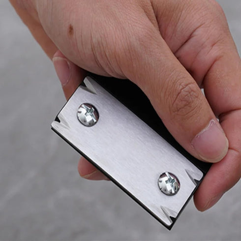 Woodworking Edge Trimmer, Hand Planer Edge Bander for Burrs, Edge Corner Planer for PVC ABS Melamine