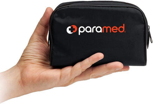 PARAMED Aneroid Sphygmomanometer, Manual Blood Pressure Cuff with Universal Cuff 8.7-16.5", Black, Carrying Case