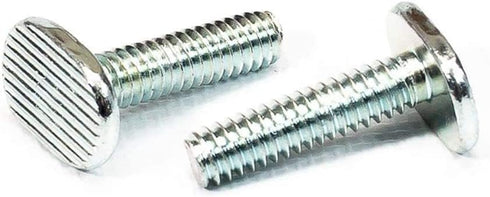POWERTEC 1/4"-20 T Track Bolts, 20 Pack, 1 Inch Long T Slot Bolts for Woodworking Jigs