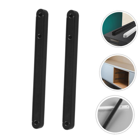 2pcs Artibetter Side Mount Drawer Slides Smooth Glide Drawer Guides Under for Bedside Cabinets Wardrobes and Dressers