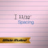 KAISA Colored Legal Pads, 8.5" x 11" Note Pads, Wide Ruled Writing Pads, 50 Sheets Perforated Notepads, 20lb