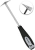 ROLLINGDOG Triangle Shave Hook- Stainless Steel Shave Hook Scraper with Rubber Handle
