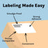 Premium Label Supply White Sticker Address Labels – 2" x 4" – 25 Sheets (10 per Sheet) – 250 Total Adhesive Labels
