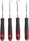 4-Piece Ordinary Set, Oil Seal Hook and Screwdriver, Pull Out Hook for Automotive, Electronics, Home Repair Tools