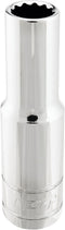 Performance Tool W32712 12Mm 12Pt Deep Wall Socket - 1/2-Inch Drive