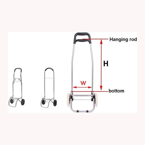 SH-gwtc 38L(Size:33x20x66Cm). Shopping Cart Bags/Trolley Replacement Bag Oxford Cloth Waterproof Storage Bag