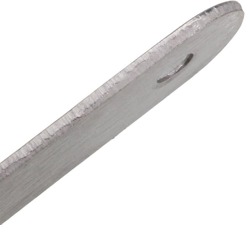 BQLZR 10 Pack Stainless Steel 2 Holes Flat Corner Brace Plate Connector, 47x15.5x5mm