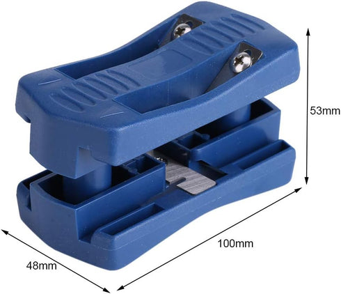 Edge Banding Trimmer Tool, Mini PVC Melamine Wood Edge Banding Machine for Manual Tail Trimming Woodworking