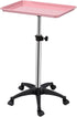 Salon Rolling Tray, Height Adjustable Tattoo Tray Rolling Cart, Storage Utility Trolley