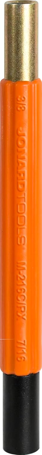 Jonard Tools M-216C/RX Round Can Wrench, Impact Resistant with 7/16" and 3/8" Hex Sockets