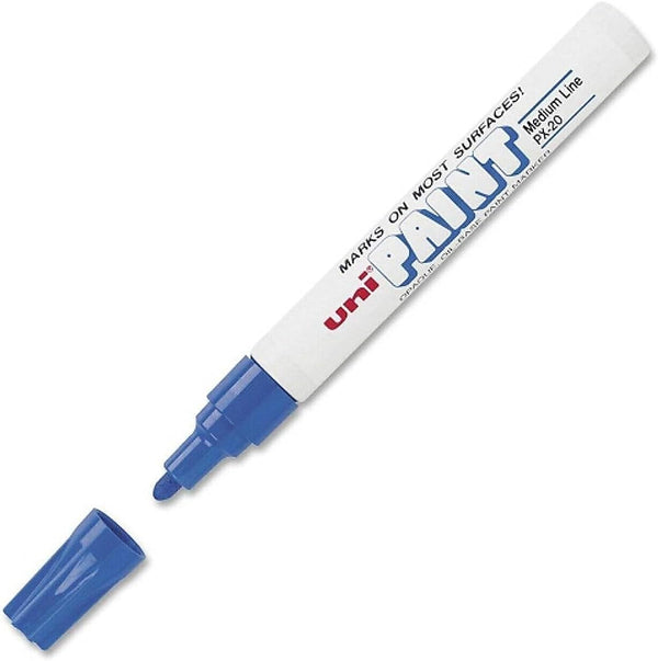 uni Paint Marker, Bullet Point, Blue