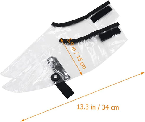 Ipetboom 5pairs Shoe Covers for Hair Stylists Hairdressing Accessories Hair Cutting Shoes Protector Cloaks for Salon
