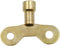 Radiator Bleed Key, Solid Brass Plumbing Key for Venting Air in Old Home Radiators and Tools