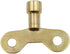 5 Pcs Solid Brass Radiator Bleed Keys, Plumbing Tools for Venting Air Switch Spool Radiator Wrenches