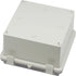 Zulkit Junction Box, ABS Plastic Dustproof Waterproof IP65 Electrical Box, Hinged Shell, Outdoor Universal Project