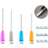 20 Pack Plastic Syringe Luer Lock with Needle - 10ml, 5ml, 3ml, 1ml Syringes and 18Ga, 22Ga, 23Ga, 25Ga Needles