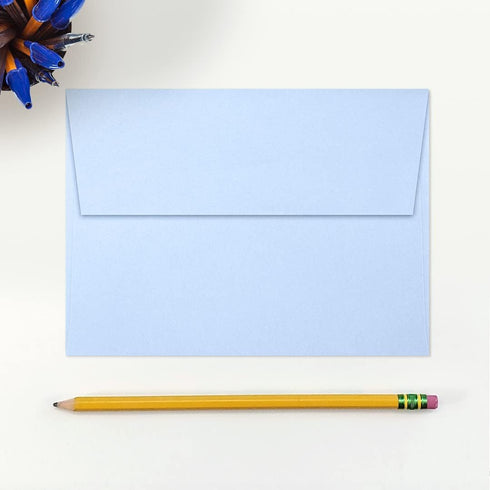LUXPAPER A7 Invitation Envelopes for 5 x 7 Cards, Baby Blue, 250 Pack