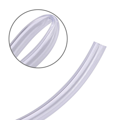 Clear Vinyl PVC Tubing 1/4" ID x 3/8" OD Flexible Food Grade Hose, 10 Feet
