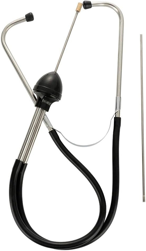 Chiffonade Auto Mechanics Cylinder Stethoscope Stainless Steel Car Engine Diagnostic Hearing Tool
