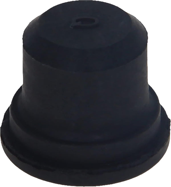 Heyiarbeit Solid Rubber Stoppers, 15.8mm Dia Seal Hole Insert Stopper, Black, 3 PCS