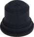 Heyiarbeit Solid Rubber Stoppers, 15.8mm Dia Seal Hole Insert Stopper, Black, 3 PCS