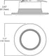 RL4069BLE40AWH HALO Smart Bluetooth LED Recessed Light, White