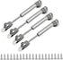 Gas Strut 40N 6 Inch Gas Spring Lift Supports for Cabinet, 4Pcs